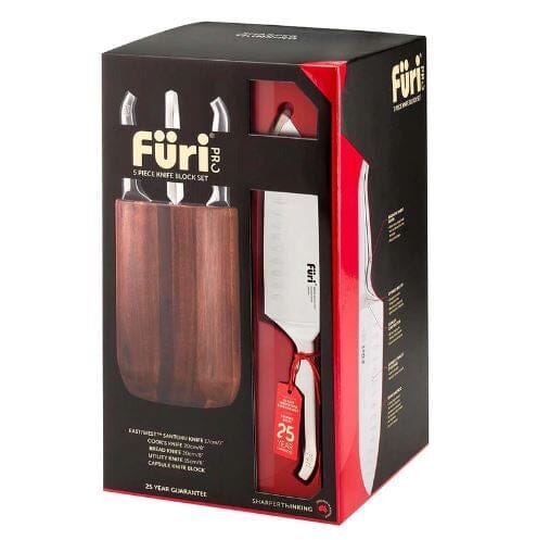Furi Pro Capsule Knife Block Set 5 Piece Knife Sets The Cooks Kitchen Mandurah 