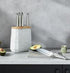 Furi Stone Block 6pc Olive Terrazzo