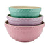 Wiltshire Baking Traditions Mixing Bowl Pastel Multicoloured 3 Pack