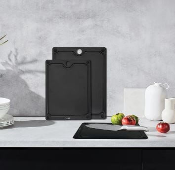 Furi Duraboard 37x27.5cm - Black Chopping Boards & Surface Savers The Cooks Kitchen 