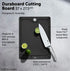 Furi Duraboard 37x27.5cm - Black Chopping Boards & Surface Savers The Cooks Kitchen 