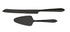 Splayd Black Cake Knife & Cake Server Set 2 Piece