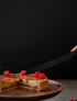 Splayd Black Cake Knife & Cake Server Set 2 Piece