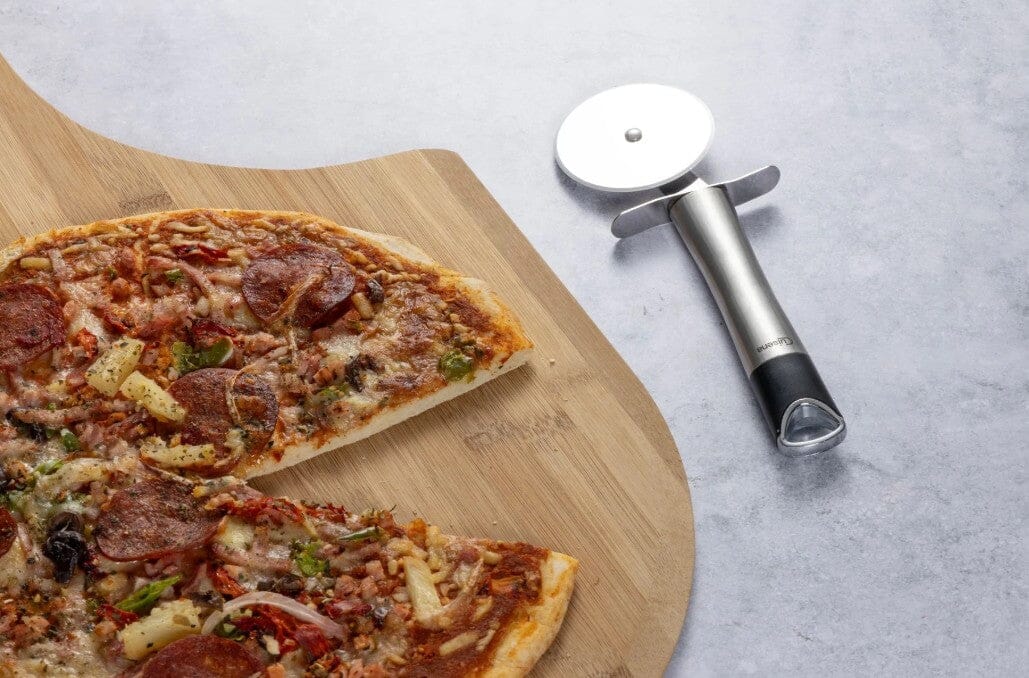 Cuisena Stainless Steel Pizza Cutter Pizza Cutters The Cooks Kitchen 