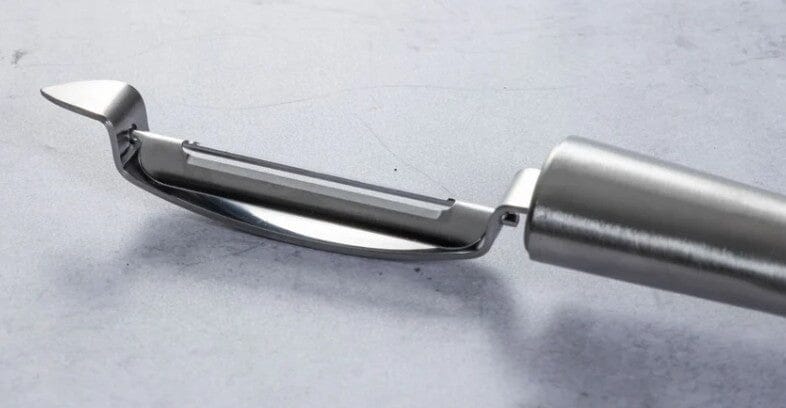 Cuisena Stainless Steel Swivel Peeler Peelers & Stoners The Cooks Kitchen 