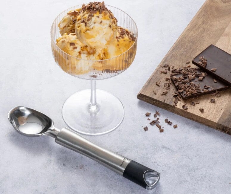Cuisena Stainless Steel Ice Cream Scoop Utensils The Cooks Kitchen 