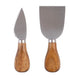Alfresco Lane 3pc Round Acacia Wood Cheese Paddle With Knives Platters The Cooks Kitchen 