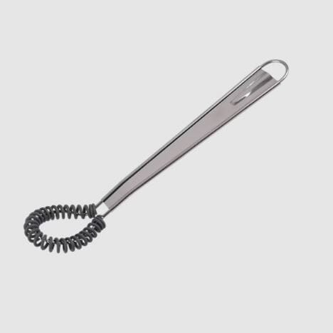 Appetito Silicone Little Gem Sauce Whisk - Charcoal Grey Gadgets The Cooks Kitchen 