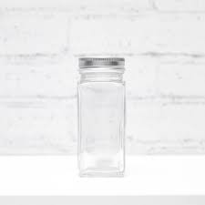 D.line Square Spice Jar With Metal Lid 115ml