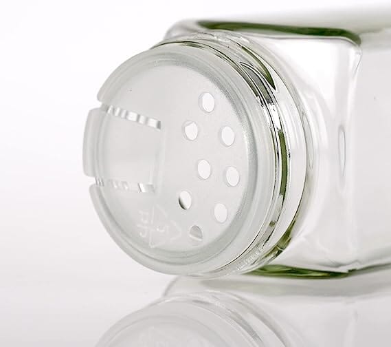 D.line Square Spice Jar With Metal Lid 115ml Herb & Spice Storage The Cooks Kitchen 