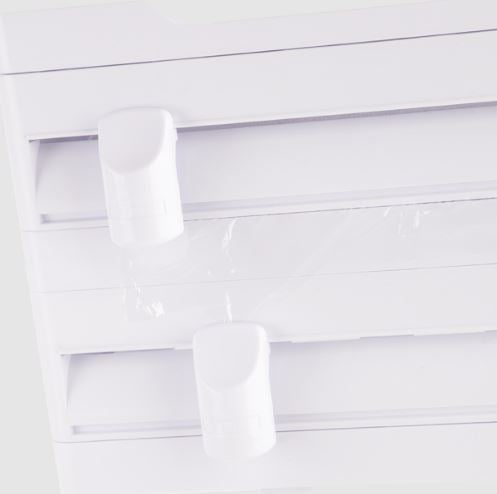Wall Mount Kitchen Roll Dispenser - White 