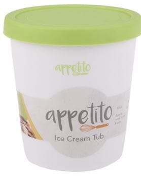 Appetito Ice Cream Tub 1 Litre -green Miscellaneous The Cooks Kitchen 
