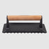 Urban Grill Cast Iron Rectangle Grill Press 20.5x10.5cm