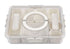 Pizzazz Rectangular 7 Compartment Grazing Box W/ Carry Handles & Food Picks (cream) Picnicware The Cooks Kitchen 