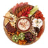 Alfresco Lane Acacia Wood 5 Compartment Round Grazing Platter