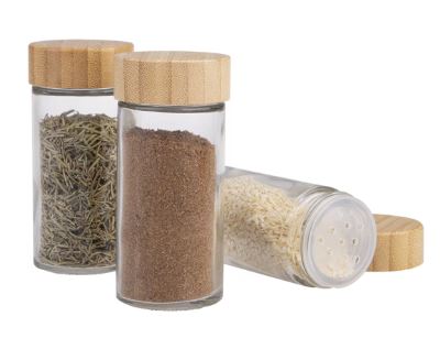 D.line Round Spice Jar With Bamboo Lid 85ml Herb & Spice Storage The Cooks Kitchen Mandurah 
