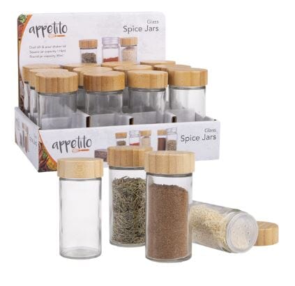 D.line Round Spice Jar With Bamboo Lid 85ml Herb & Spice Storage The Cooks Kitchen Mandurah 