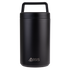 Oasis Stainless Steel Double Wall Insulated Food Flask With Handle 700ml - Black
