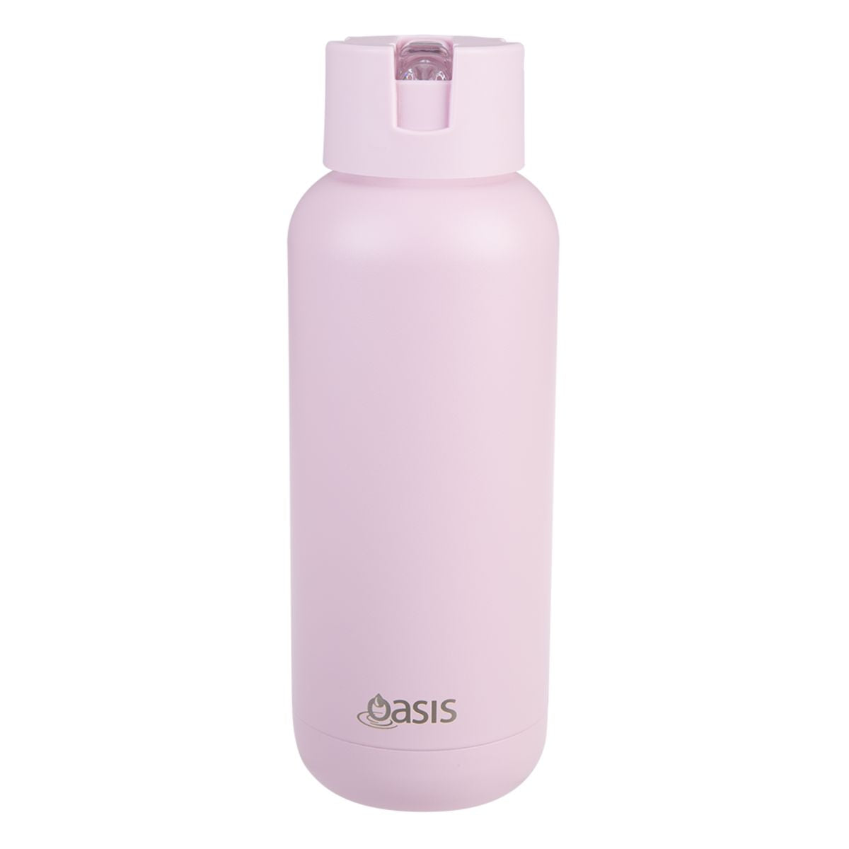 Oasis "moda" Ceramic Lined S/s Triple Wall Insulated Drink Bottle 1l - Pink Lemonade Drink Bottles The Cooks Kitchen 
