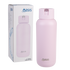 Oasis "moda" Ceramic Lined S/s Triple Wall Insulated Drink Bottle 1l - Pink Lemonade