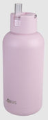 Oasis "moda" Ceramic Lined Stainless Steel Triple Wall Insulated Drink Bottle 1.5l - Pink Lemonade