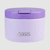 Oasis S/s Double Wall Insulated Food Flask W/ Quick Release Lid 300ml - Lilac