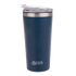 Oasis S/s Double Wall Insulated 'travel Mug' 480ml - Navy