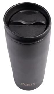 Oasis S/s Double Wall Insulated 'travel Mug' 600ml - Navy Vacuum Flasks & Travel Mugs The Cooks Kitchen 