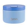 Oasis S/s Double Wall Insulated Food Flask W/ Quick Release Lid 300ml - Blue