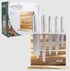 D.line Magnetic Knife Stand Double Sided - Acacia Wood Knife Storage The Cooks Kitchen Mandurah 