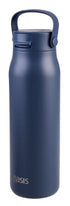 Oasis Ceramic Lined Stainless Steel Double Wall Insulated 'sorrento' Sipper Bottle 900ml - Indigo