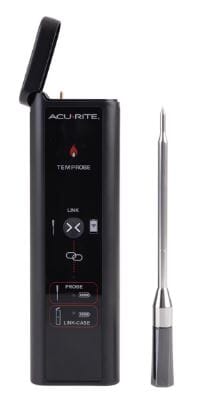 Accurite Smart Wireless Meat Thermometer - Black Thermometers The Cooks Kitchen 