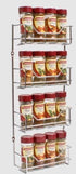 4 - Tier Spice Rack (16 Bottle Capacity) Herb & Spice Storage The Cooks Kitchen 