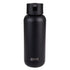 Oasis "moda" Ceramic Lined S/s Triple Wall Insulated Drink Bottle 1l - Black Drink Bottles The Cooks Kitchen 