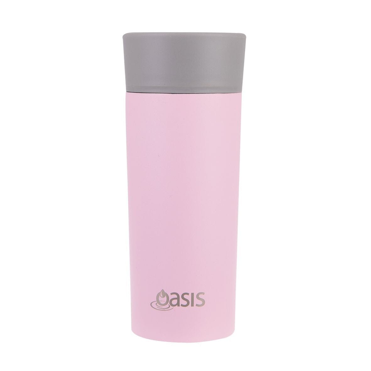 Oasis Stainless Steel Double Wall Insulated Travel Mug 360ml - Carnation Vacuum Flasks & Travel Mugs The Cooks Kitchen Mandurah 