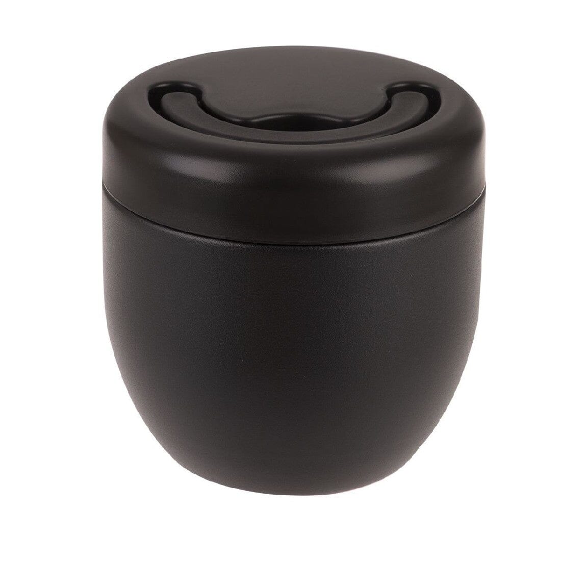 Oasis S/s Double Wall Insulated Food Pod 470ml - Black General Storage The Cooks Kitchen Mandurah 