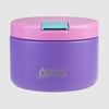 Oasis S/s Double Wall Insulated Food Flask W/ Quick Release Lid 300ml - Mermaid Purple