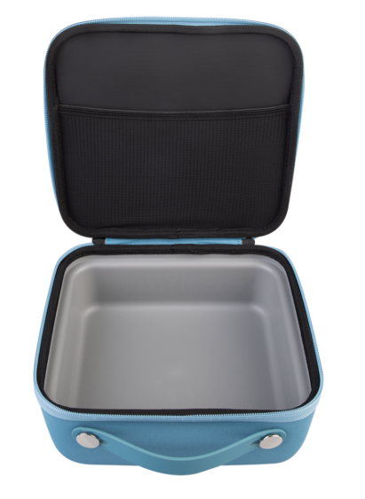 Oasis Insulated Lunch Box With Ice Flex Tub Lining 2.5l Blue