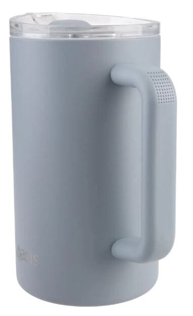 Oasis Ceramic Lined Stainless Steel Triple Wall Insulated Water Pitcher 1.5l - Hazy Blue Decanters - Jugs & Carafes The Cooks Kitchen 