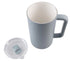 Oasis Ceramic Lined Stainless Steel Triple Wall Insulated Water Pitcher 1.5l - Hazy Blue Decanters - Jugs & Carafes The Cooks Kitchen 