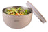 Oasis Stainless Steel Double Wall Slad Bowl With Lid 2.8l - Oat