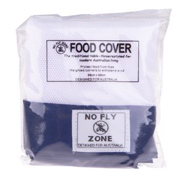  D.line No Fly Zone Table-throw Food Cover - Navy