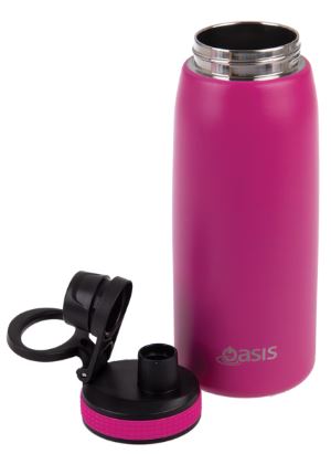 S/s Double Wall Ins Sports Bottle Screw-cap 780ml - Fuchsia