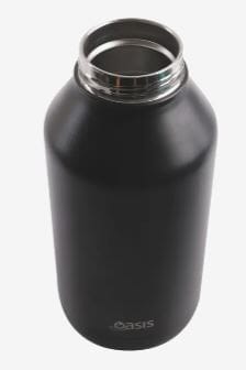 Oasis S/s Double Wall Insulated Titan Bottle 1.9l - Black Insulated Bottles and Flasks The Cooks Kitchen 