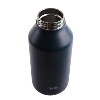 Oasis S/s Double Wall Insulated Titan Bottle 1.9l - Navy Insulated Bottles and Flasks The Cooks Kitchen 