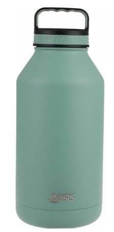 Oasis S/s Double Wall Insulated Titan Bottle 1.9l - Sage Insulated Bottles and Flasks The Cooks Kitchen 