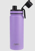 Oasis S/s Double Wall Insulated 'challenger' Sports Bottle W/ Screw Cap 550ml - Lavender