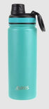 Oasis S/s Double Wall Insulated 'challenger' Bottle W/ Screw Cap 550ml - Turquoise Insulated Bottles The Cooks Kitchen 