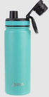 Oasis S/s Double Wall Insulated 'challenger' Bottle W/ Screw Cap 550ml - Turquoise Insulated Bottles The Cooks Kitchen 