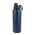 Oasis Stainless Steel Double Wall Insulated "challenger" Sports Bottle W/ Screw Cap 1.1l - Navy